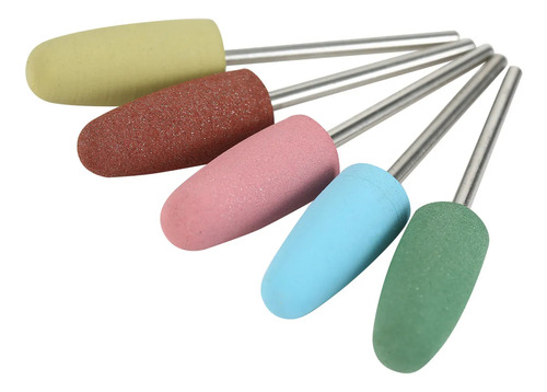Juego De Brocas De Silicona De 5 Piezas Para Pulir Y Pulir U