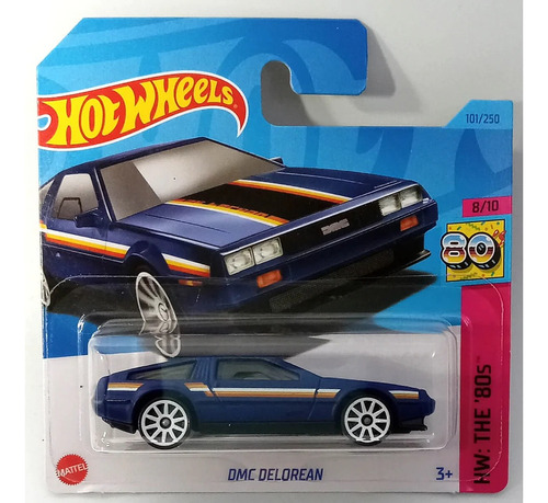 Hot Wheels Carro Delorean Dmc Original Coleccionable