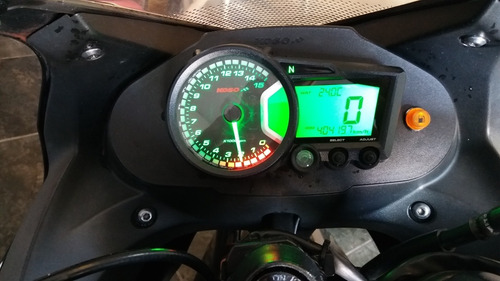 Kawasaki Ninja 250 R Painel Koso 7 Cores Original Pneus Novo