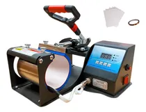 Comprar Plancha Tlp Para Sublimación De Tazas Tarros Termos Botellas Pocillos Etc.+ Papel + Cinta M