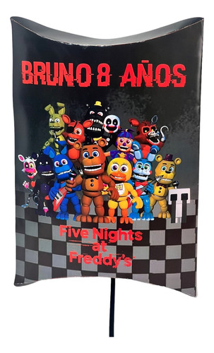 Piñata Pillow Personalizada Five Nights At Freddy