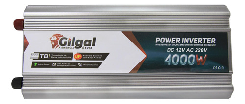 Inversor De Voltagem 4000w - 12v P/ 220v