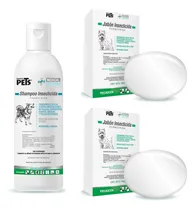 Comprar Shampoo Antipulgas Para Perro De 250 Ml + 2 Jabones De 100 G