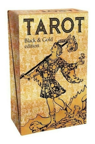 Libro Black & Gold Edition Tarot Libro Y Cartas