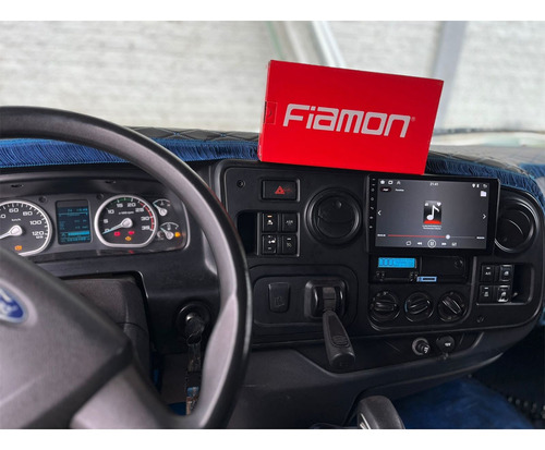 Moldura Painel Multimidia 9 Polegadas Ford Cargo 2012 A 2019