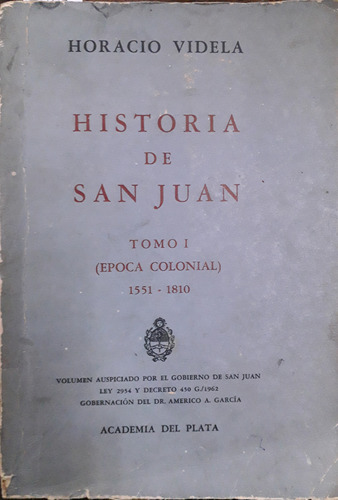 7110 Historia De San Juan. Tomo 1. (época Colonial) 