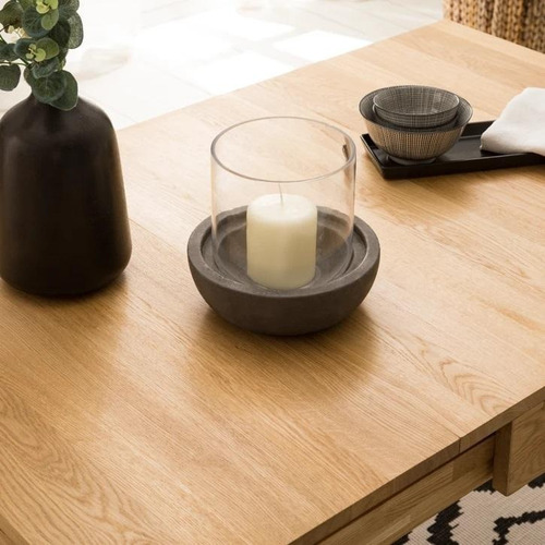 Imagen 5 de 10 de Mesa Extensible De Comedor 100% Madera Roble Ref: Maciza24