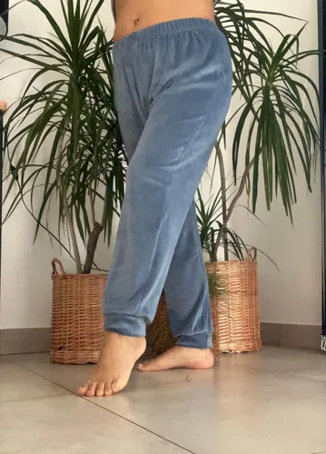 Pantalon Plush Suave Pijama Comodo Calentito Mariene