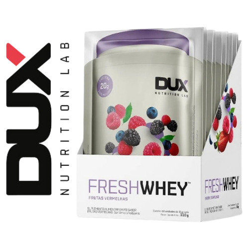 Fresh Whey Dux Caixa - Sabor: Limão 10 Un