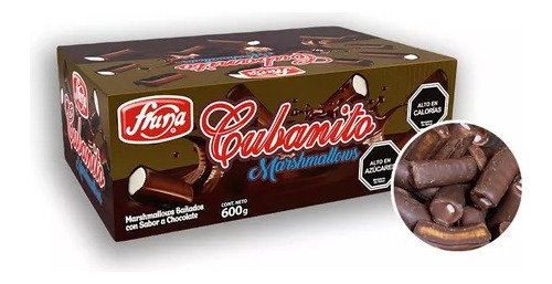 Cubanitos Cubiertos Chocolate 600gr