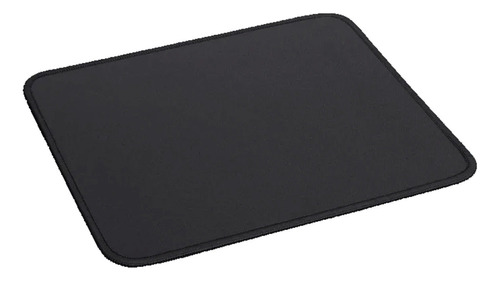 Mouse Pad Negro Antideslizante 28x25cm Gamer Simil Neoprene