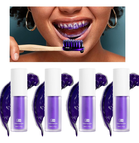 Blanqueamiento Dental V34 De 4 Piezas Para Restaurar Los Die