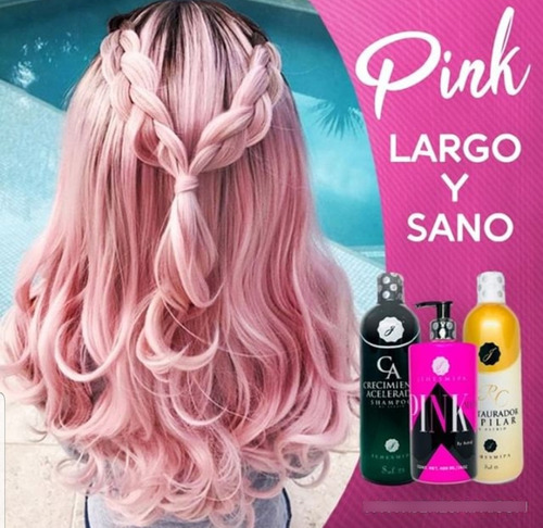 Pink Largo Y Sano By Jehesmipa Matiza Y Cuida Tu Cabello