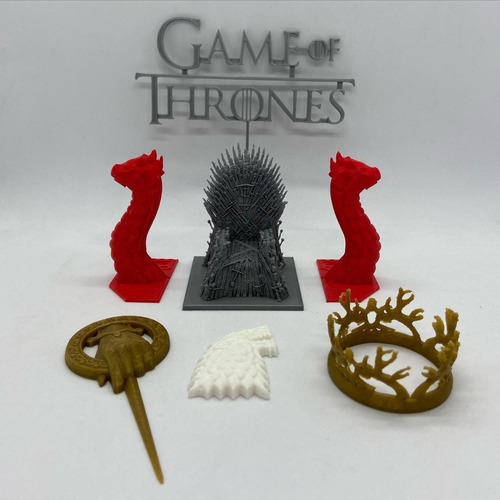 Juego De Tronos . Adorno De Torta .pack