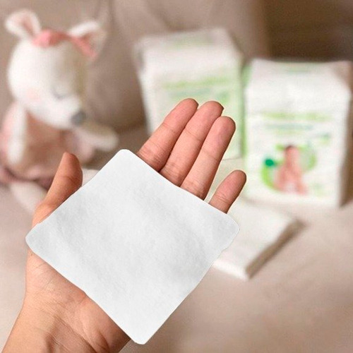 Algodão Quadrado Sem Perfume Bellacotton Pacote 50 Unidades