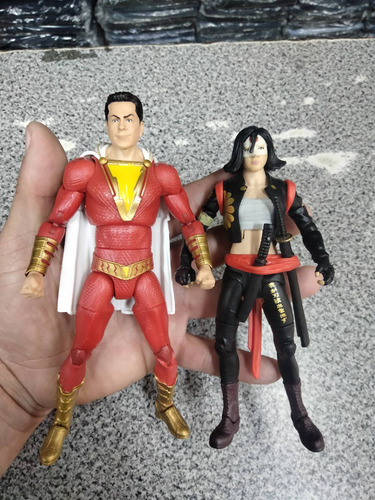 Dc Multiverse Lote De 2, Shazam Y Katanna, !!! (Usado)