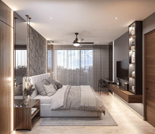 Departamento En Venta De 2 Habitaciones Con Amenidades En Temozon Norte