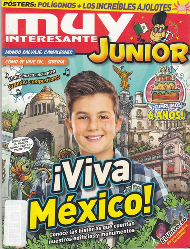 Revista Muy Interesante Junior ¡viva Mexico! Poster Gratis