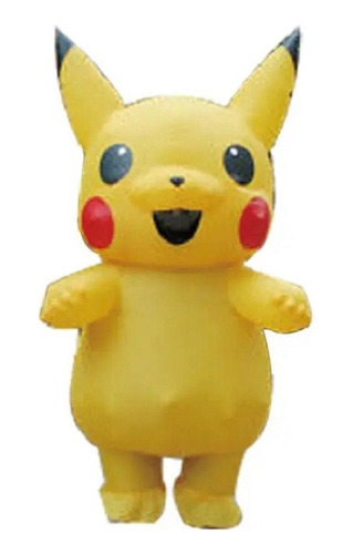 Disfraz Pikachu Inflable - Importado Adulto