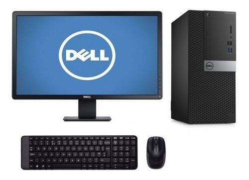 Imagem 1 de 10 de Cpu + Monitor Dell Optiplex 3040mt Core I3 6ger 4gb 500gb