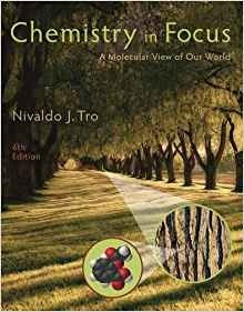 Chemistry In Focus A Molecular View Of Our World