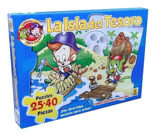 Puzzle Infantil La Isla Del Tesoro Implas