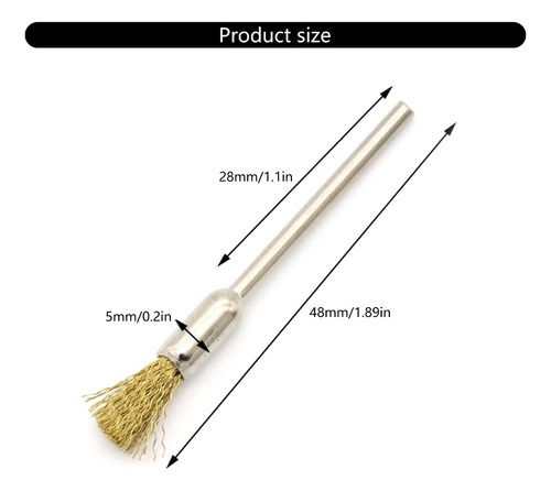 Cepillo De Alambre Pequeño Extendido, Cepillos Para Limpieza