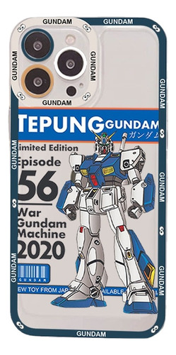 Funda De Teléfono Gundam Robot Para iPhone 11, 12, 13, 14