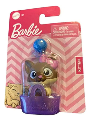 Barbie Pets With Tote Bag - (gatito)