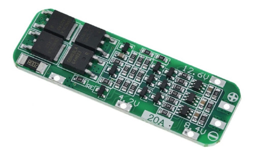 Modulo Bms 3s -  12.6 V - 20a  Baterias De Litio Y Lipo