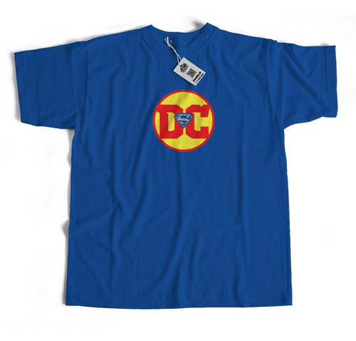 Remera De Coleccion Dc Superman - 100 % Algodon