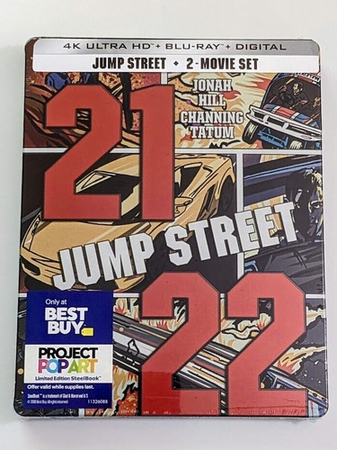 4k Ultra Hd + Blu-ray 21 Jump Street + 22 Jump Street