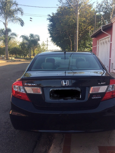 Honda Civic Lxr 2014 Preto Automáticp