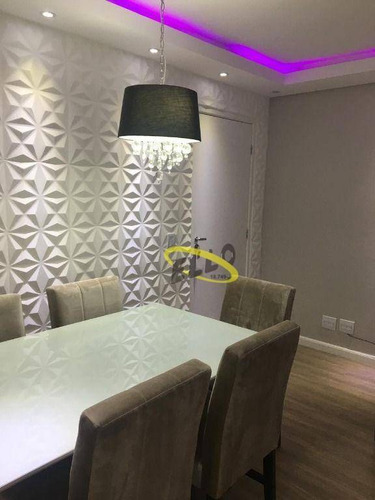 Imagem 4 de 22 de Lindo Apartamento Com 2 Dormitórios À Venda, 46 M² Por R$ 215.000 - Jardim Honória - Cotia/sp - Ap2238