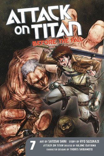 Book : Attack On Titan Before The Fall 7 - Suzukaze, Ryo