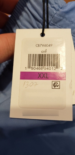 Imagen 4 de 4 de Pantalon De Baño Calvin Klein Celeste Xxl Y Large( 1307 )