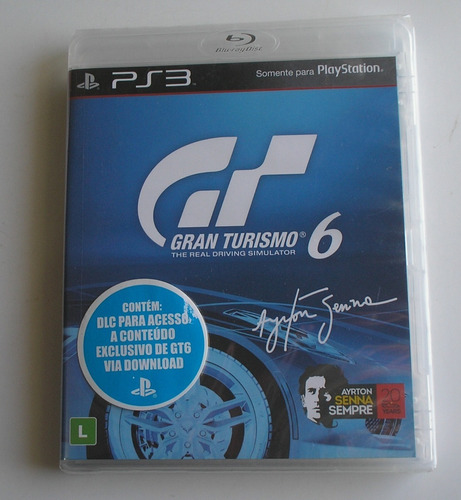 Gran Turismo 6 The Real Driving Simulator Ps3 Lacrado