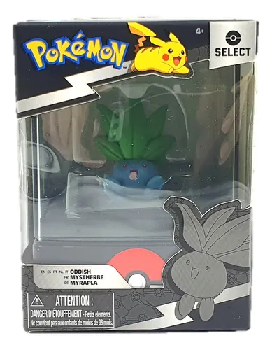 Figura Pokemon Oddish Collector Case Exhibición Select 5cm