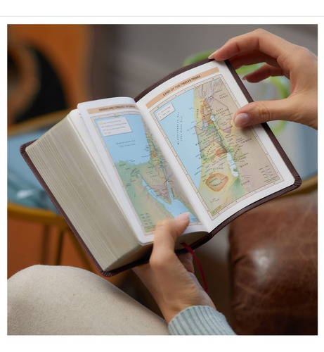 Imagen 10 de 10 de Biblia En Inglés King James Version Tamaño Compacto Mostaza