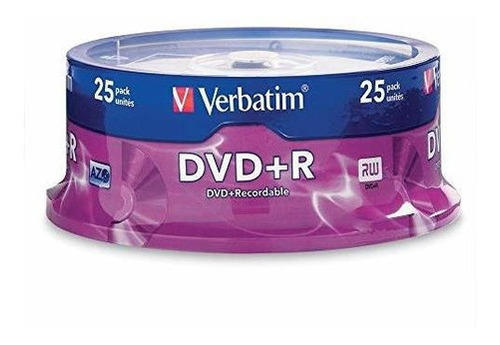 Verbatim Dvd + R 4.7gb 16x Azo Disco De Medios Grabable