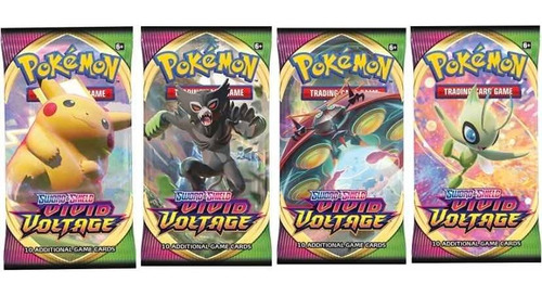 Cartas Pokémon Sword & Shield Vivid Voltage Alternativa Flex