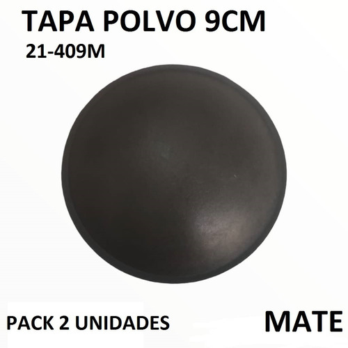 Tapa Polvo Para Cornetas 9cm Negro Pack 2