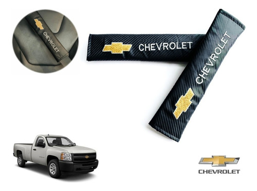 Par Almohadillas Cubre Cinturon Chevrolet Cheyenne 2012