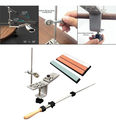 Nuevo Afilador De Cuchillos Profesional Amoladora Angular
