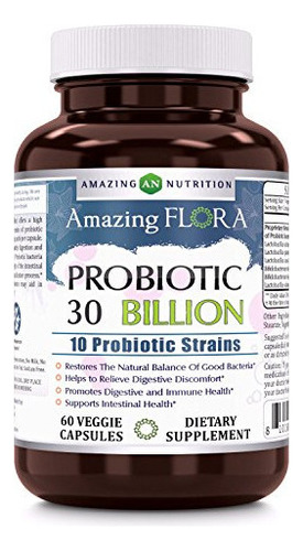 Amazing Flora Probiotic 10 Mejores Cepas De Probióticos | 3