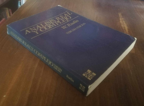 Análisis Real Y Complejo W. Rudin (Usado)