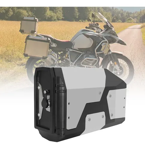 Caixa De Ferramentas Para Moto, Lateral Prata Wj | Parcelamento