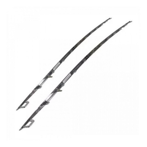 Par Friso Cromado Parachoque Dianteiro Fiat Toro Original