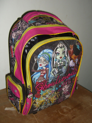 Morral Telescopico Con Ruedas  Monster High