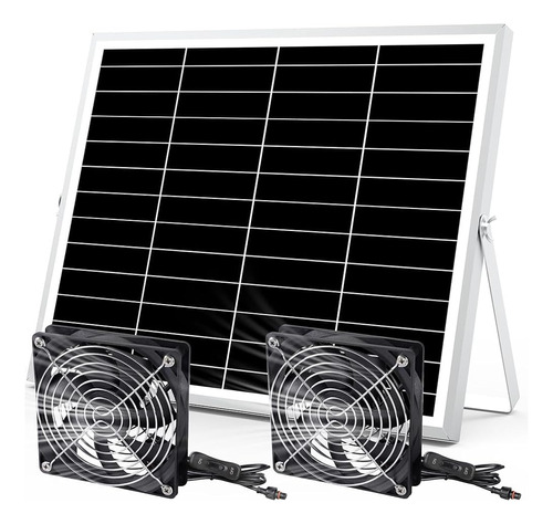 Ventilador Solar De 5 Pulgadas Kit De Ventilador De Entrada